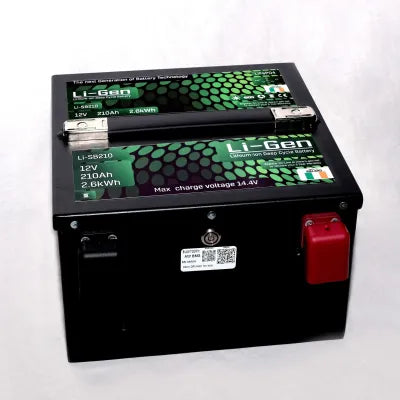 LI-SB210 12V 210AH lithium-ion Battery Seat Base Compact Series with bluetooth high power - BMS