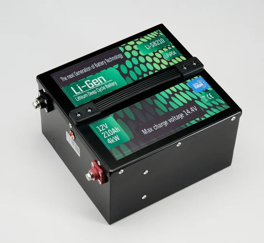 LI-SB210 12V 210AH lithium-ion Battery Seat Base Compact Series with bluetooth high power - BMS