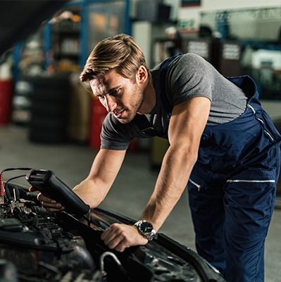 mechanic at work