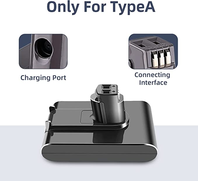 DC31 22.2v 2.5AH Dyson replacement battery Type A