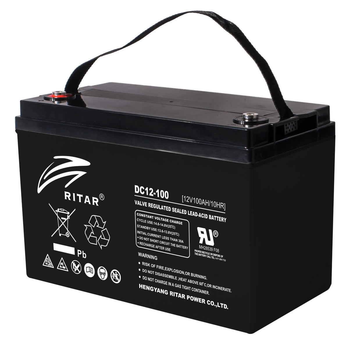 12 Volt 100Ah Sealed Lead Acid Battery