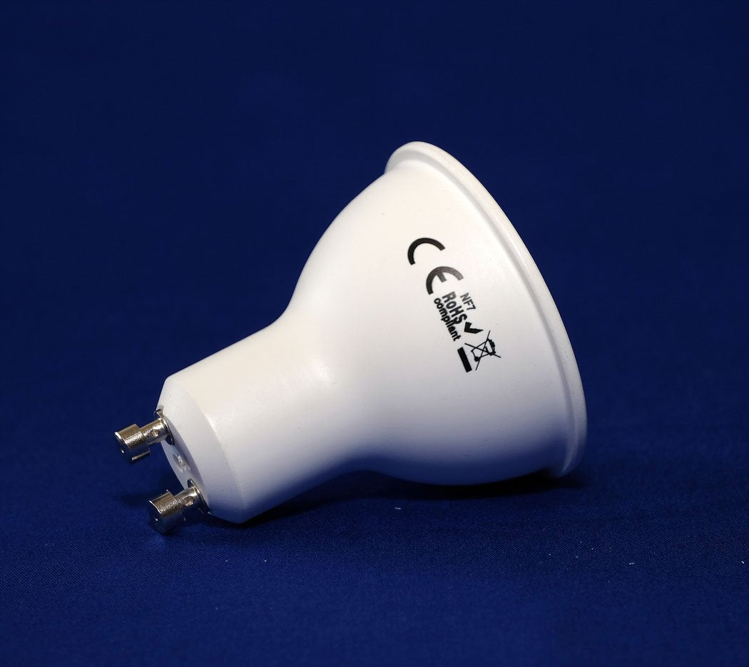 GU10 LED Light Bulb 5 Watt Warm White from the Batteryworldshop.com