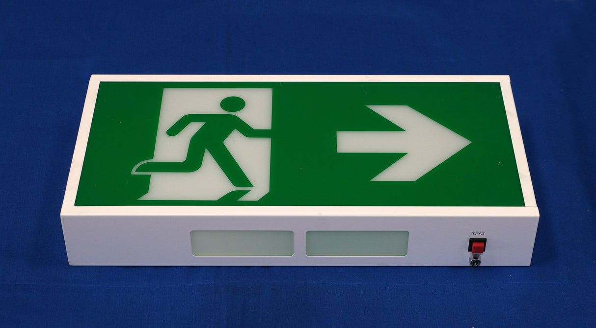 EM-B2045E - Emergency Exit Wall Mounted LED Sign(down)