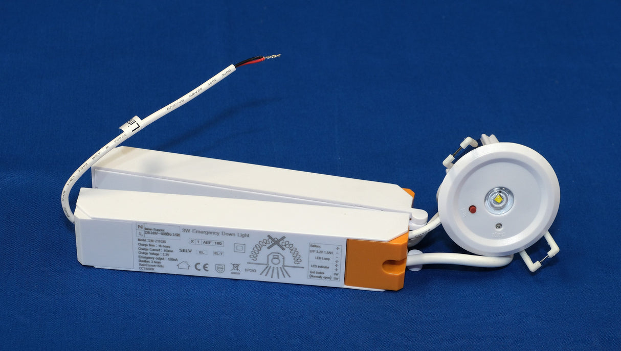 EM-Z1103S - Emergency Recessed Downlight