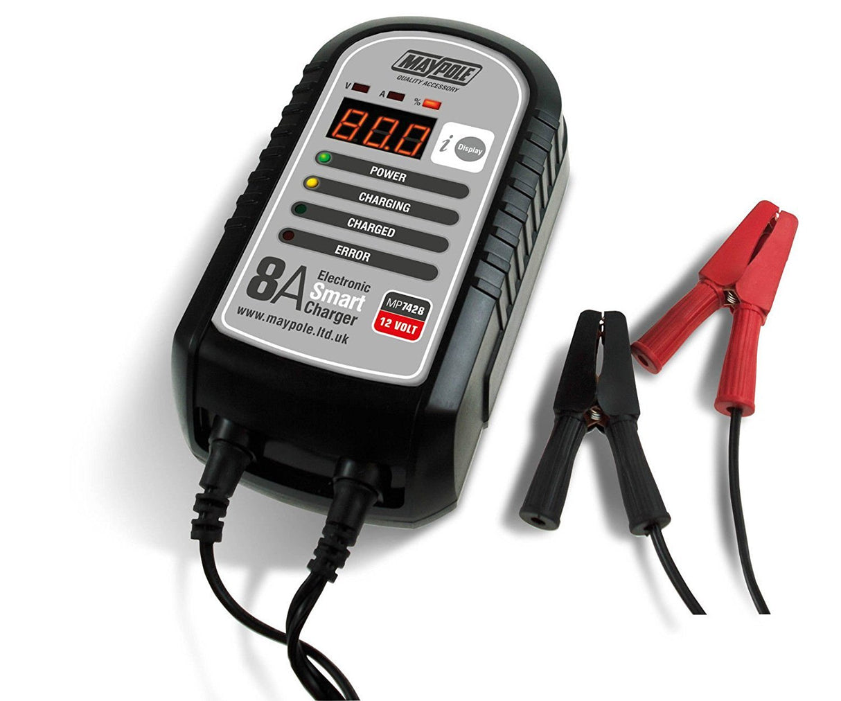 12V 8Amp Battery Charger from the Batteryworldshop.com