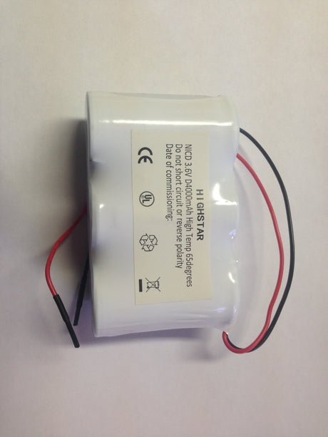 NICD 3.6V Emergency Lighting D from the Batteryworldshop.com