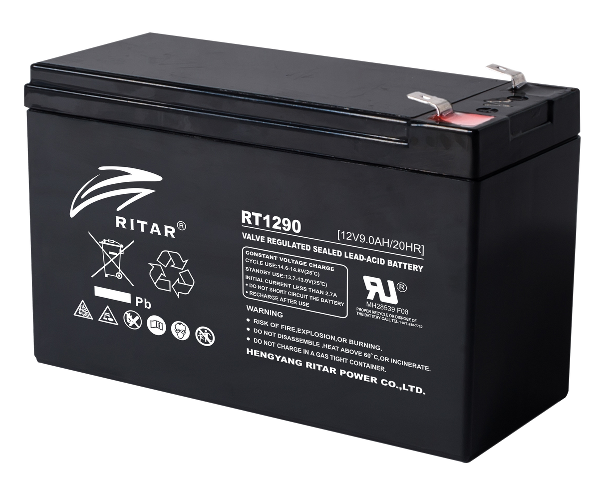 12 Volt 9Ah Sealed Lead Acid Battery