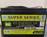 KS-LT100B 12v 100AH Super Series Bluetooth lithium leisure battery