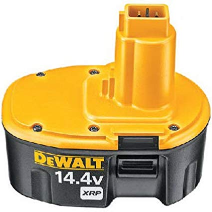 Dewalt 18v battery in 14.4 v tool sale