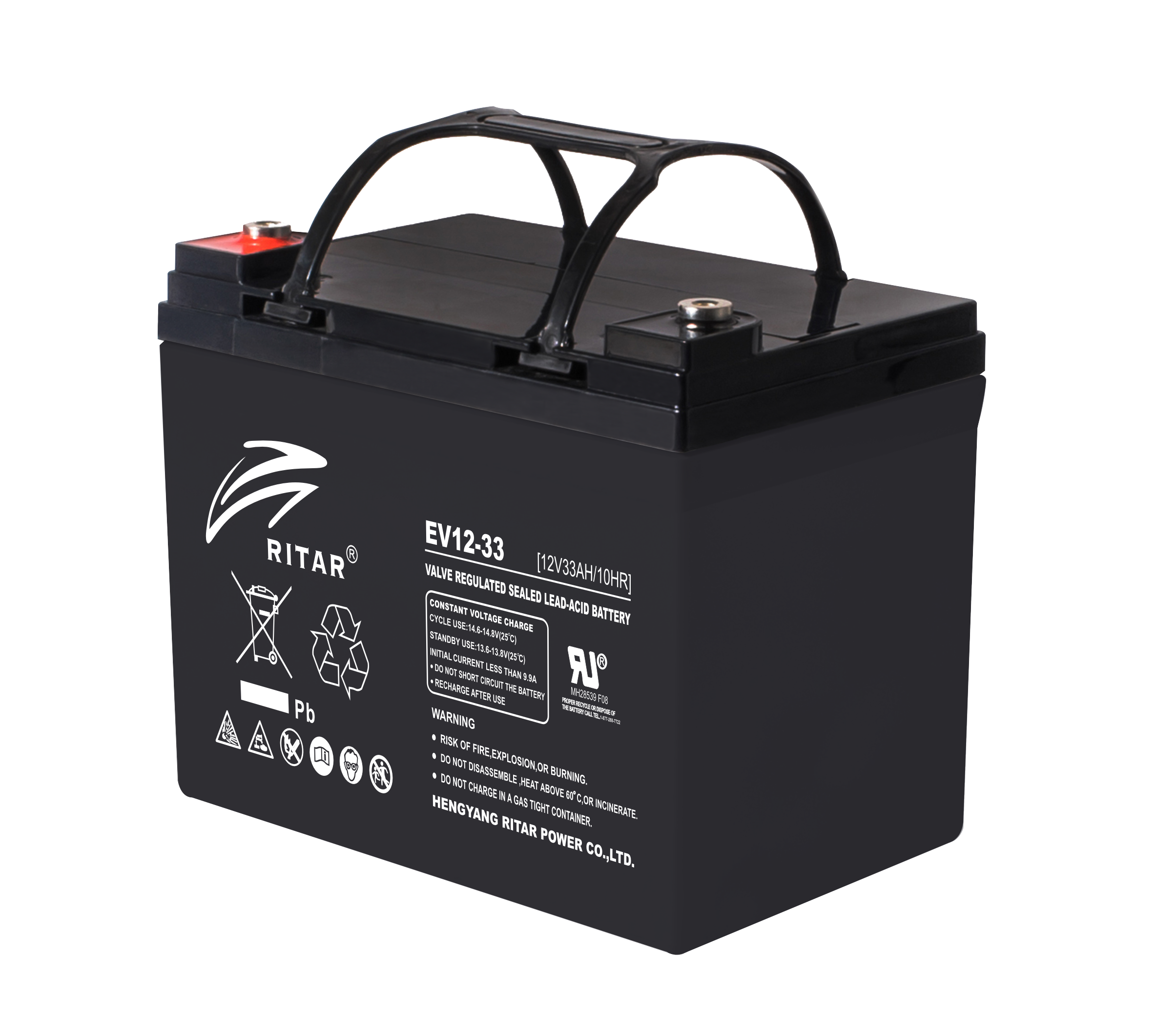12 Volt 33Ah Sealed Lead Acid Battery