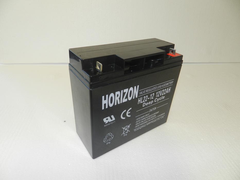 Horizon+ Plus 12V 22AH Sealed Lead Acid Battery